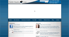 Desktop Screenshot of franklinsquareeyecare.com